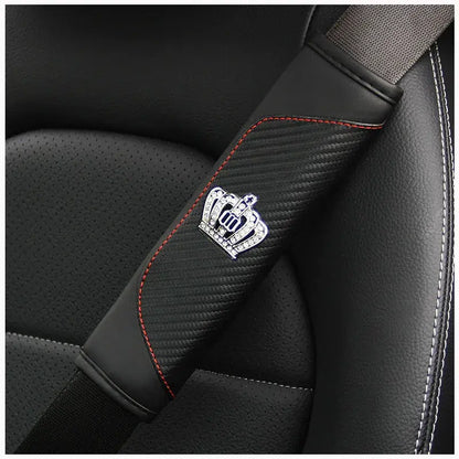 Auto gordelhoes kroon rood
