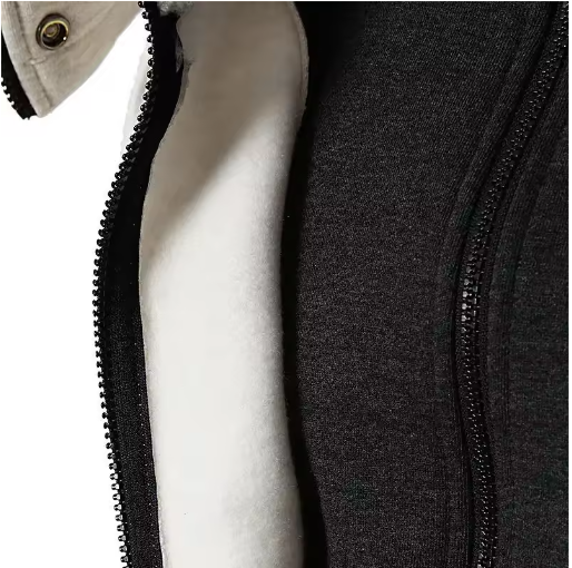 Outdoor vest dubbele rits hoodie meerdere zakken
