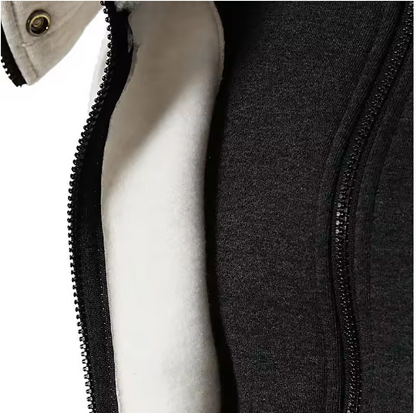 Outdoor vest dubbele rits hoodie meerdere zakken